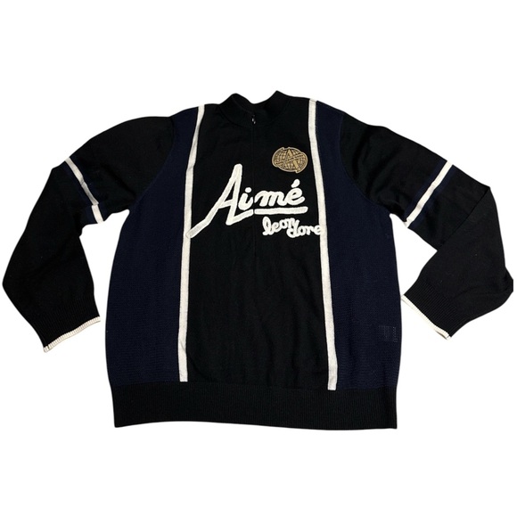 Aime Leon dore- Knit long sleeve cycling Jersey Aime Leon dore- Knit long sleeve cycling Jersey